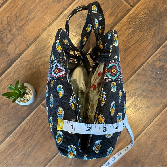 Americana by sharif quilted makeup cosmetics bag - Picture 11 of 12